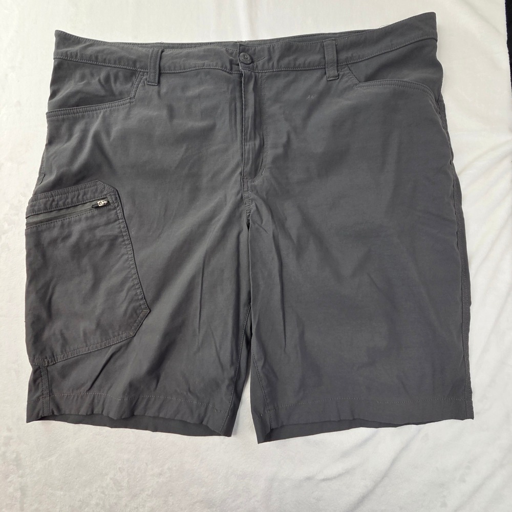 Eddie Bauer Shorts Men 42 Gray Cargo Hiking Horizon Guide Good‎